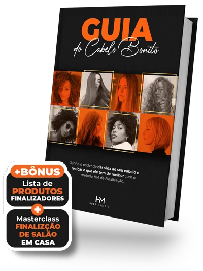 E-book Guia do Cabelo Bonito com os bônus