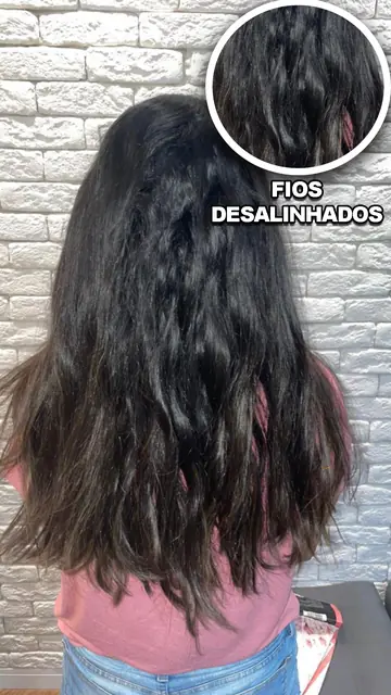 Fios desalinhados